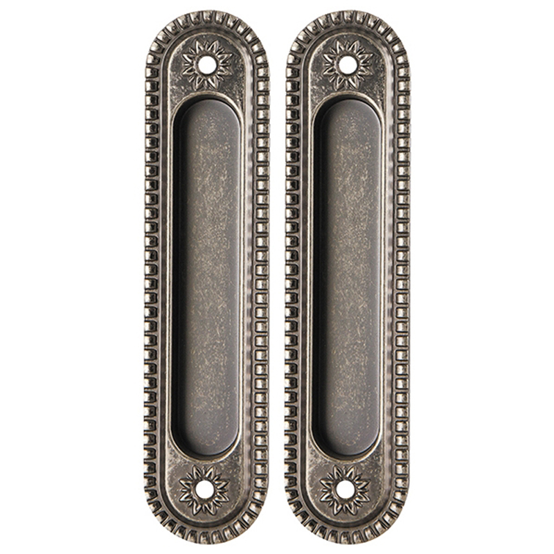 Ручка Armadillo для раздвижных дверей SH.CL152.010 (SH010/CL) AS-9 античное серебро