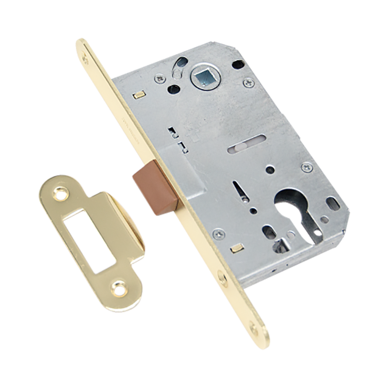 Защелка врезная под ключевой цилиндр KEY 418 GOLD