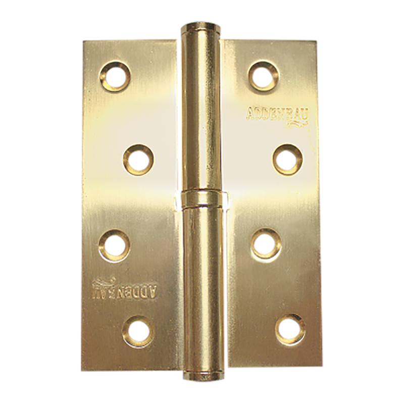 Петля дверная разъемная 100x70x2,5 LEFT/RIGHT SATIN GOLD