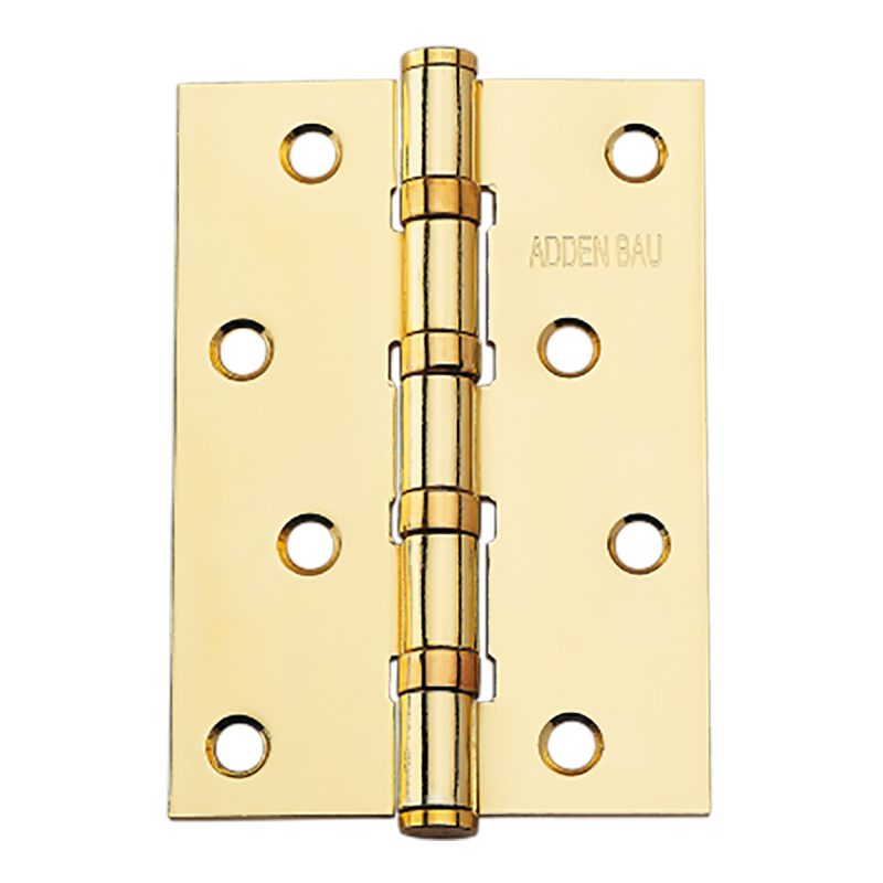 Петля дверная универсальная с четырьмя подшипниками 100x70x2,5 4BB POLISH GOLD