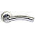 Ручка Armadillo раздельная R.LD54.Libra26 (Libra LD26) SN/CP-3 матовый никель/хром TECH (кв. 8х140)