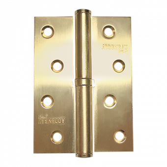 Петля дверная разъемная 100x70x2,5 LEFT/RIGHT SATIN GOLD