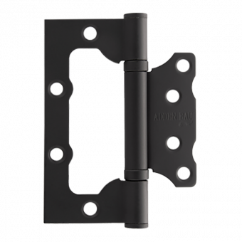Петля дверная универсальная с двумя подшипниками 100x75x2,5 BUT BLACK